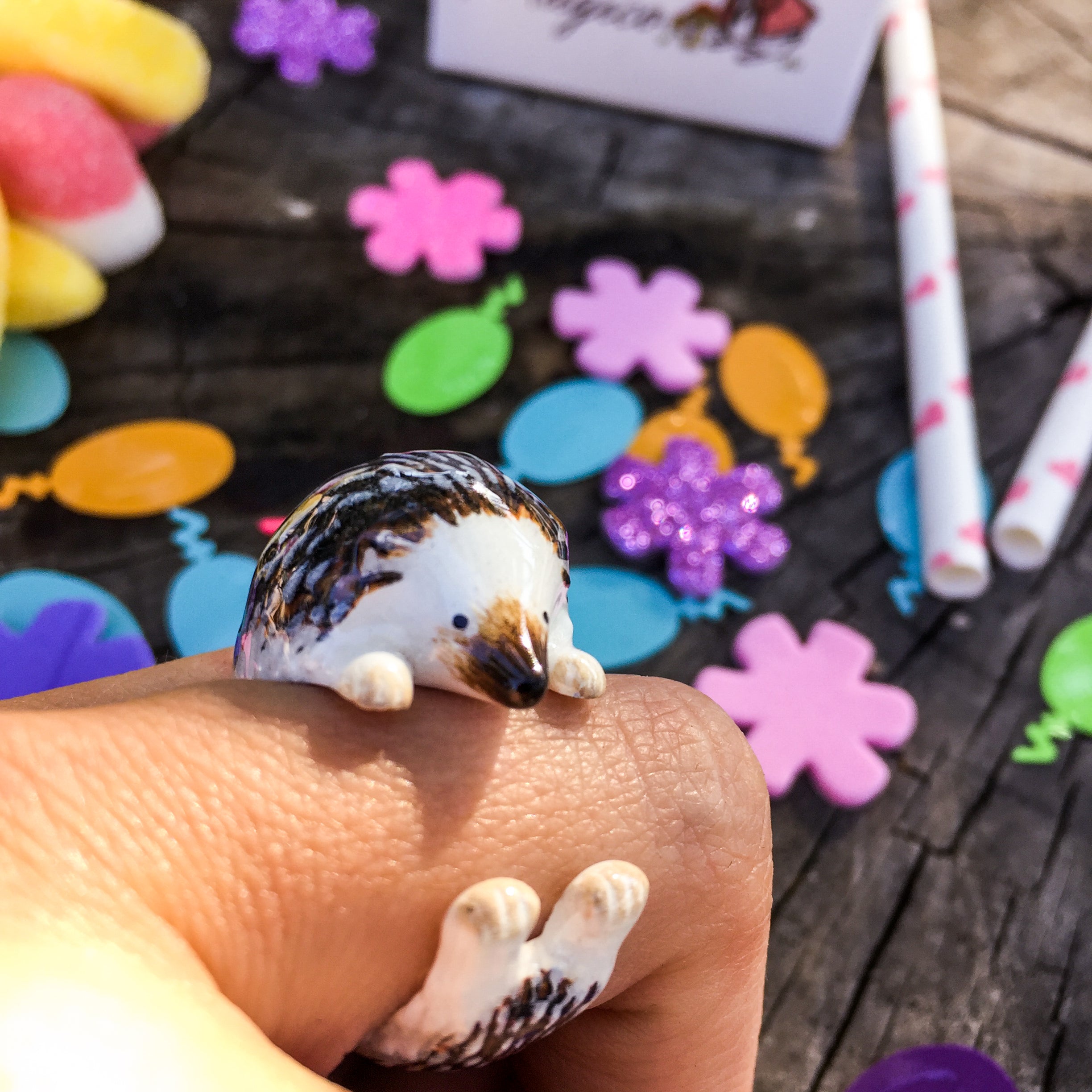 Anillo Erizo de Tierra