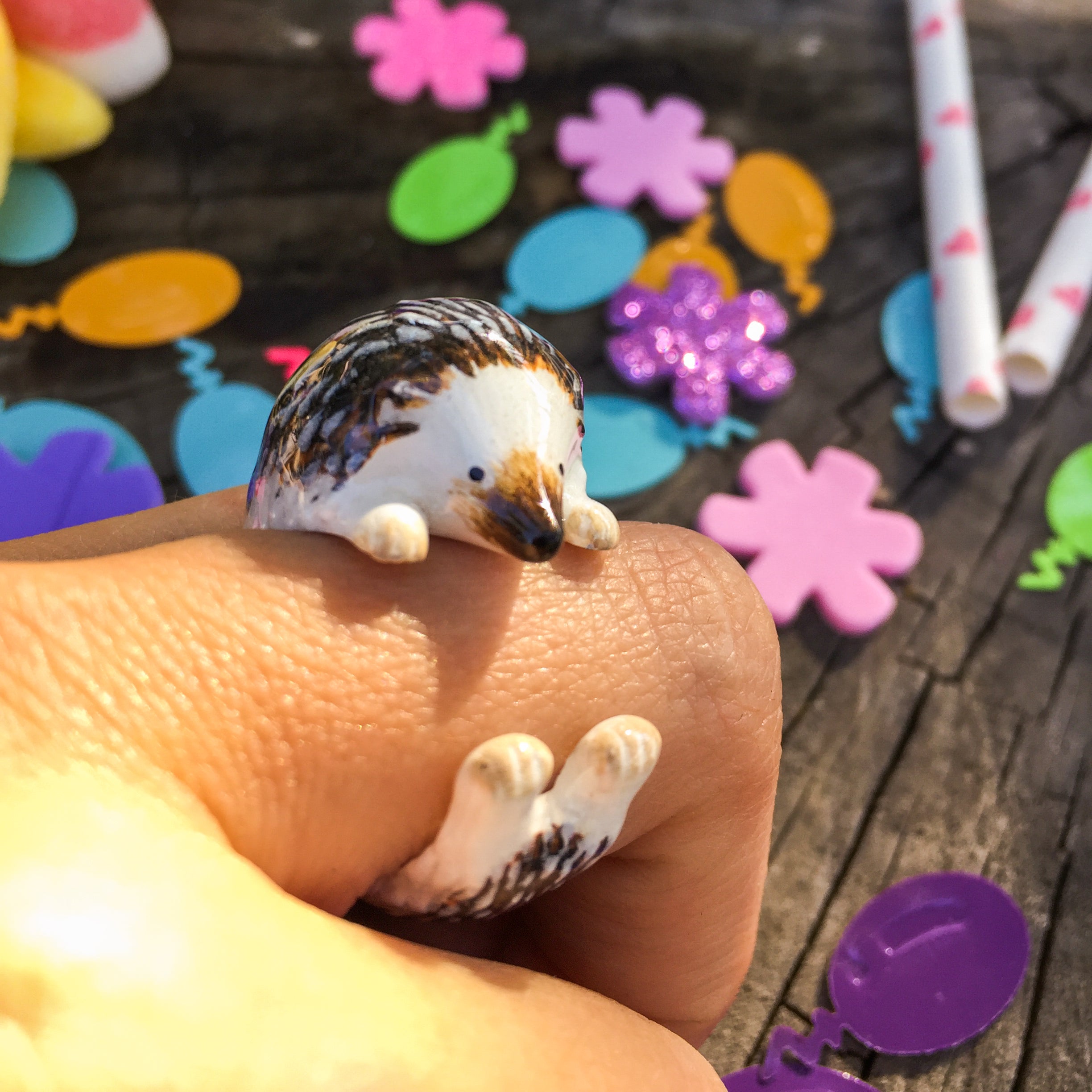 Anillo Erizo de Tierra