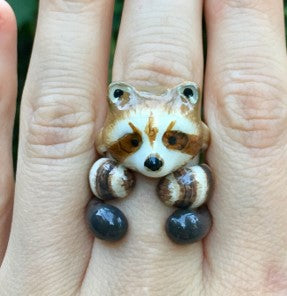 Anillo Oso Rojo