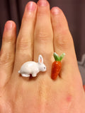 Anillo Conejo Zanahoria