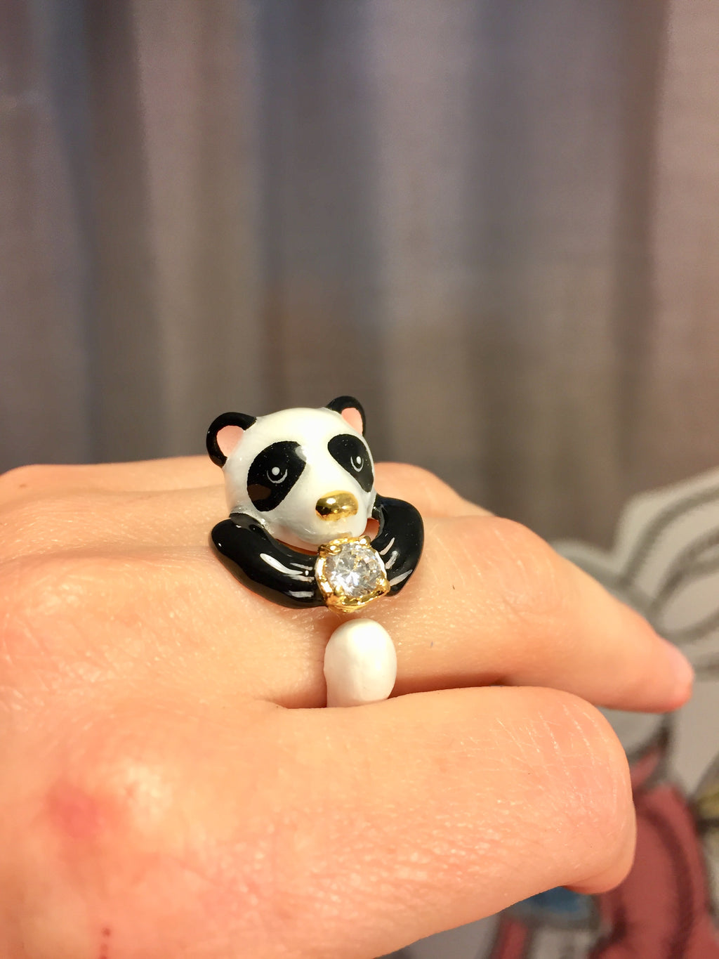 Anillo Oso Panda