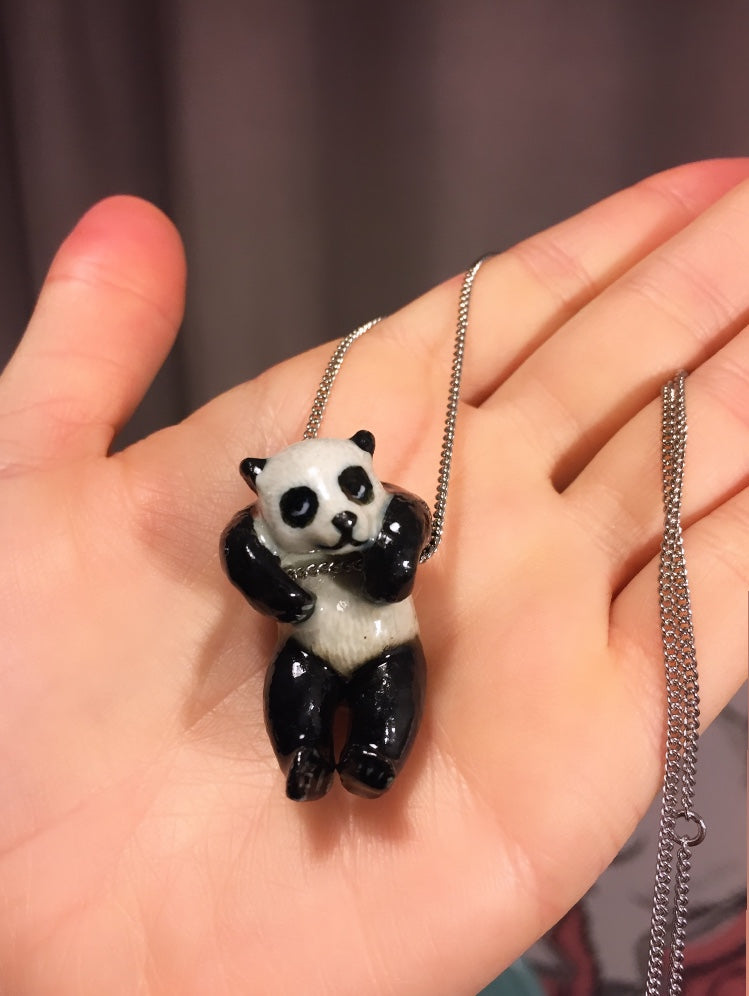 Colgante de Panda Porcelana