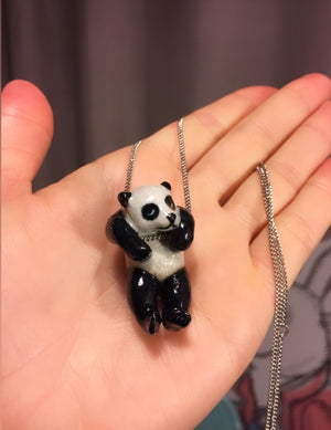 Colgante de Panda Porcelana