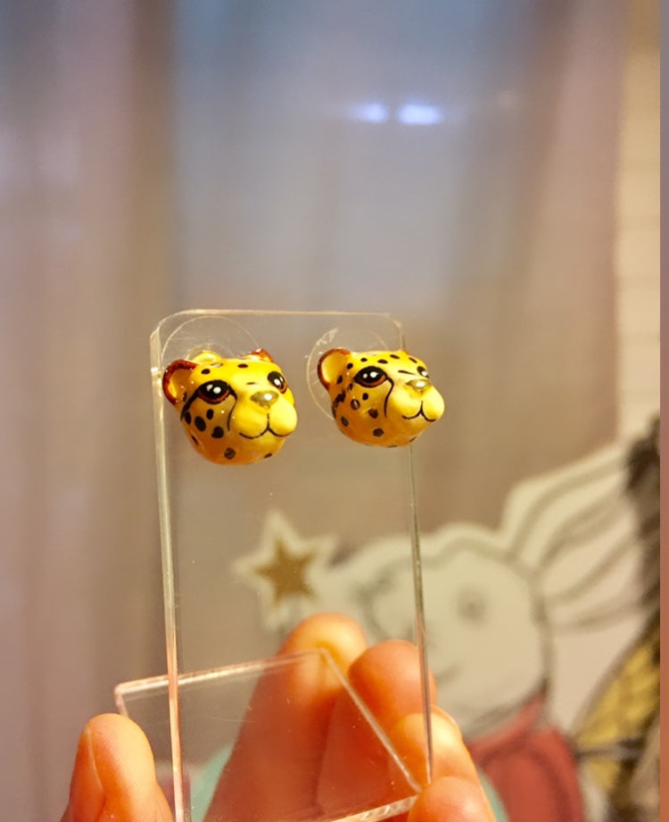 Aros Leopardo Anaranjado