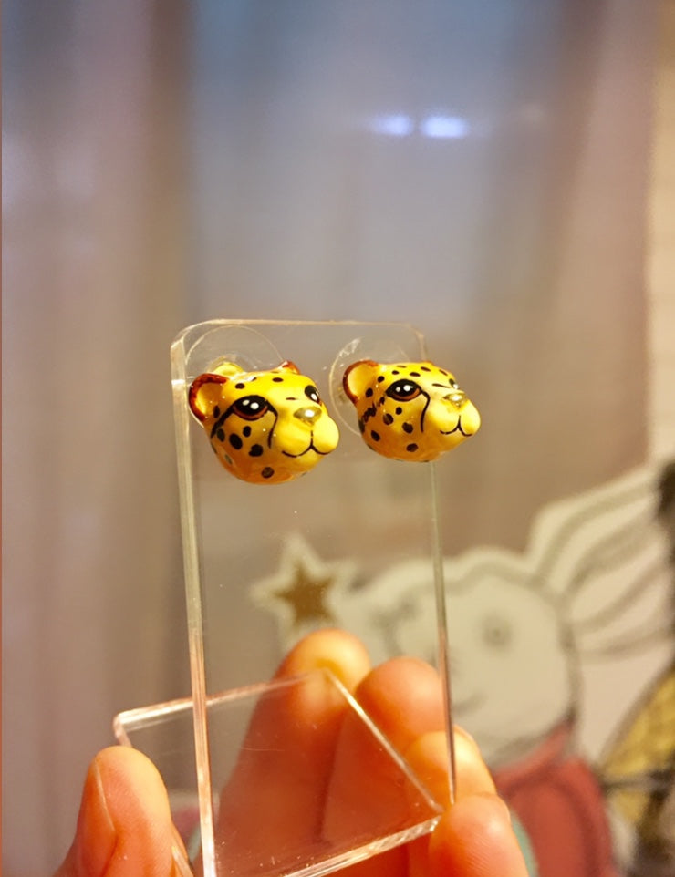 Aros Leopardo Anaranjado