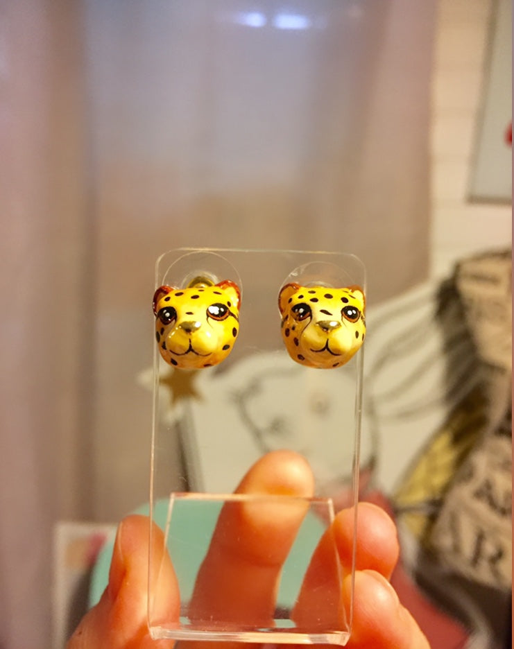 Aros Leopardo Anaranjado