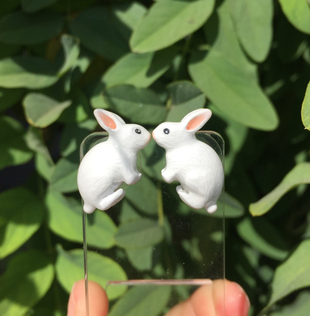 Aros Conejo Blanco