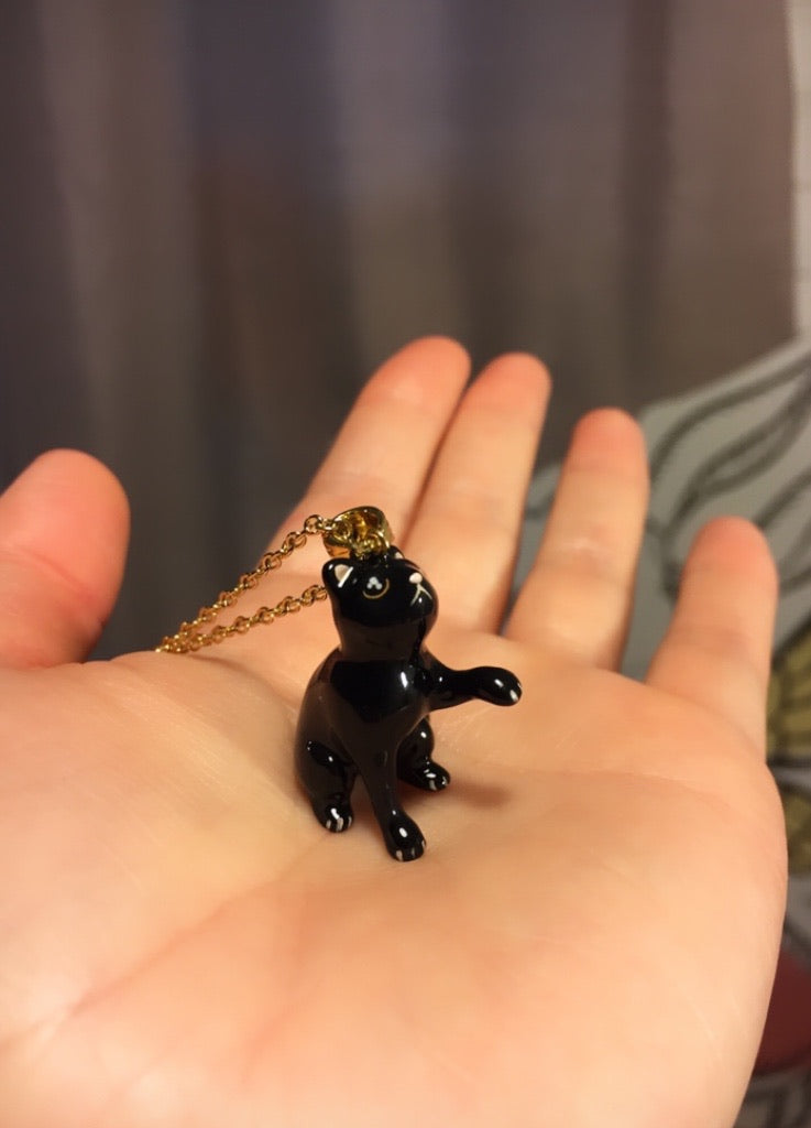 Colgante Gatitos, Blanco, Naranjo y negro