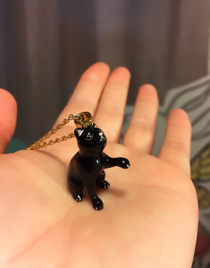 Colgante Gatitos, Blanco, Naranjo y negro